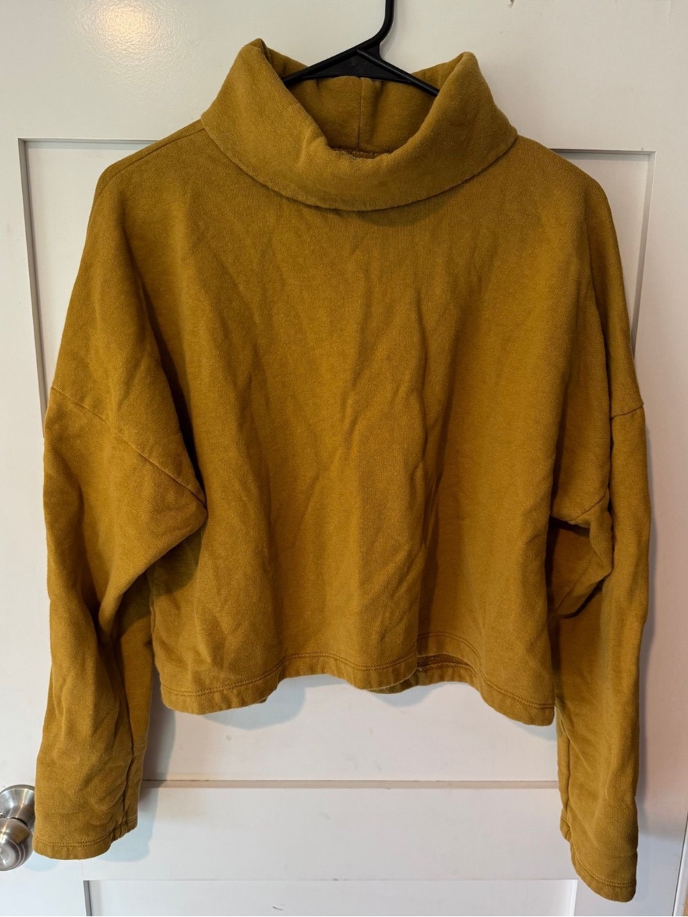 Conscious Clothing Summit Top Hemp Organic Cotton Blend Goldenrod Mustard Medium